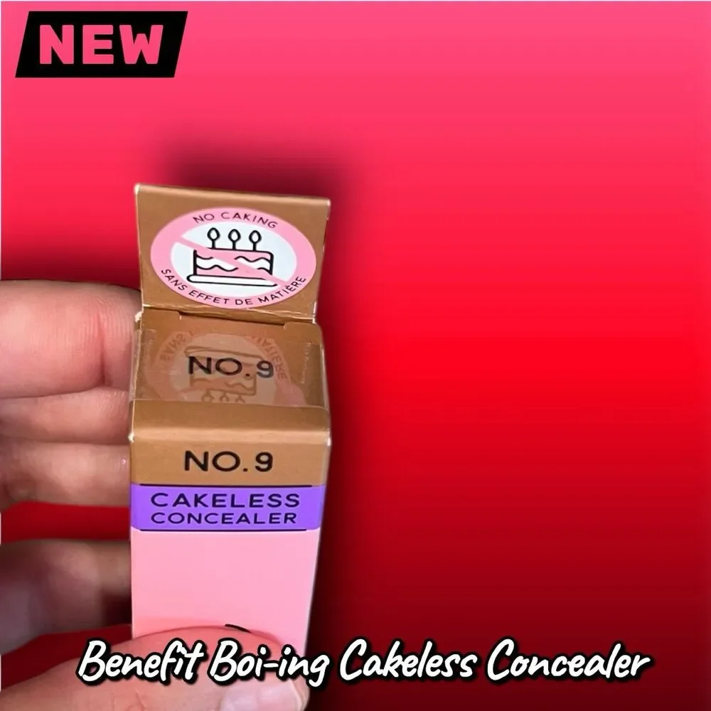 NEW NWT – Benefit Boi-ing Cakeless Concealer – Shade No. 9 – Full Size 0.17 fl o